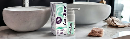 Akustone spray for ear hygeine