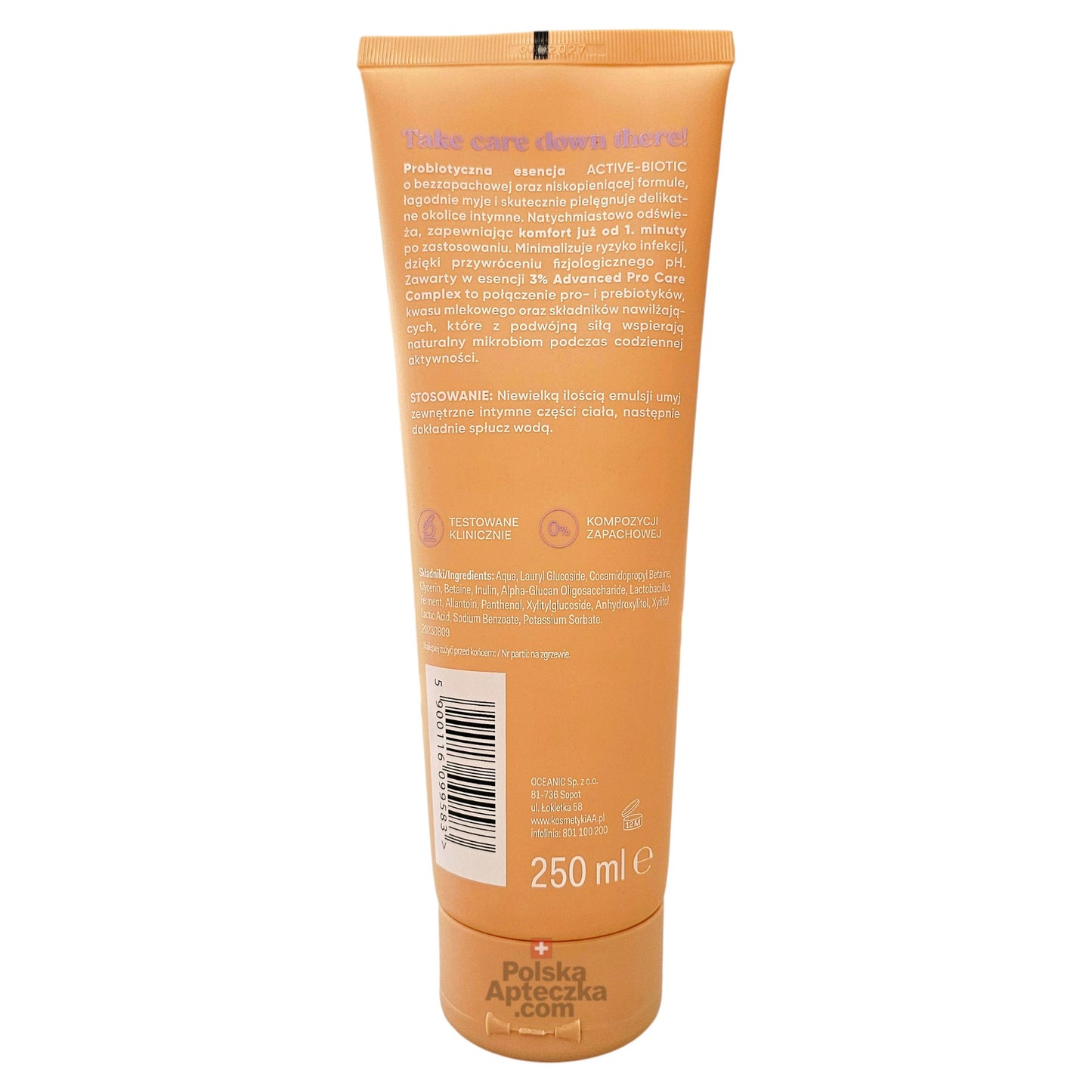 AA Intymna Active-Biotic Probiotic Essence for Intimate Hygiene 250ml back