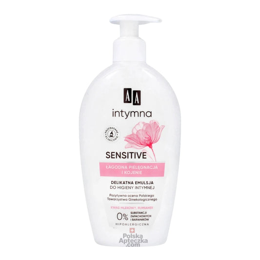 AA Intymna Sensitive Gentle Emulsion for Intimate Hygiene 300ml