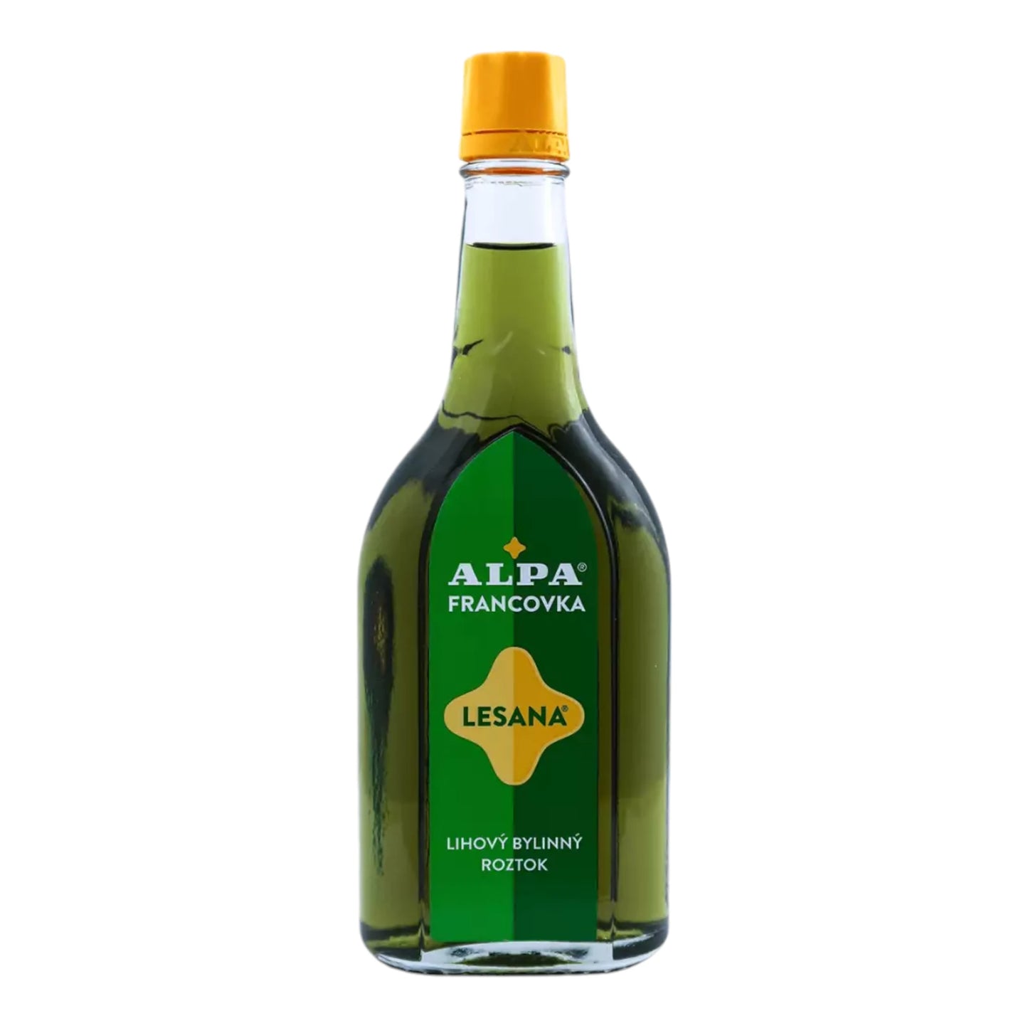 Alpa Francovka Lesana Herbal Alcohol Solution for Muscle Relief 160ml Bottle