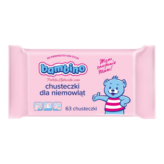 Bambino Chusteczki dla niemowląt 63s