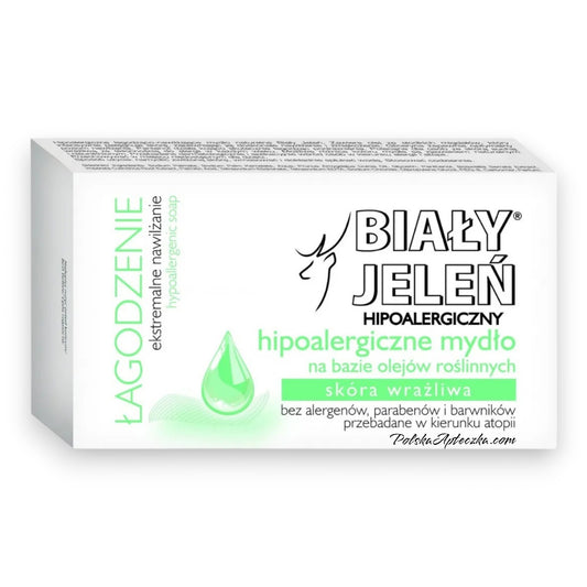 Biały Jeleń hypoallergenic soap soothing and moisturizing sensitive skin
