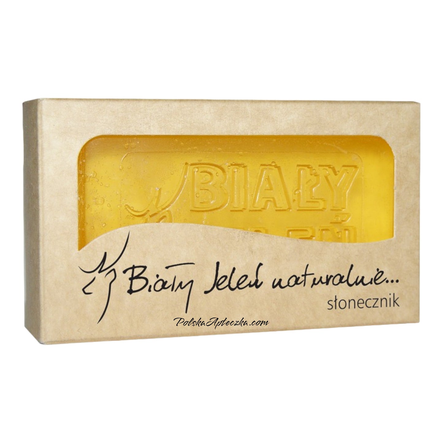 Biały Jeleń mydło glicerynowe z ekstraktem ze słonecznika Naturalnie 100g