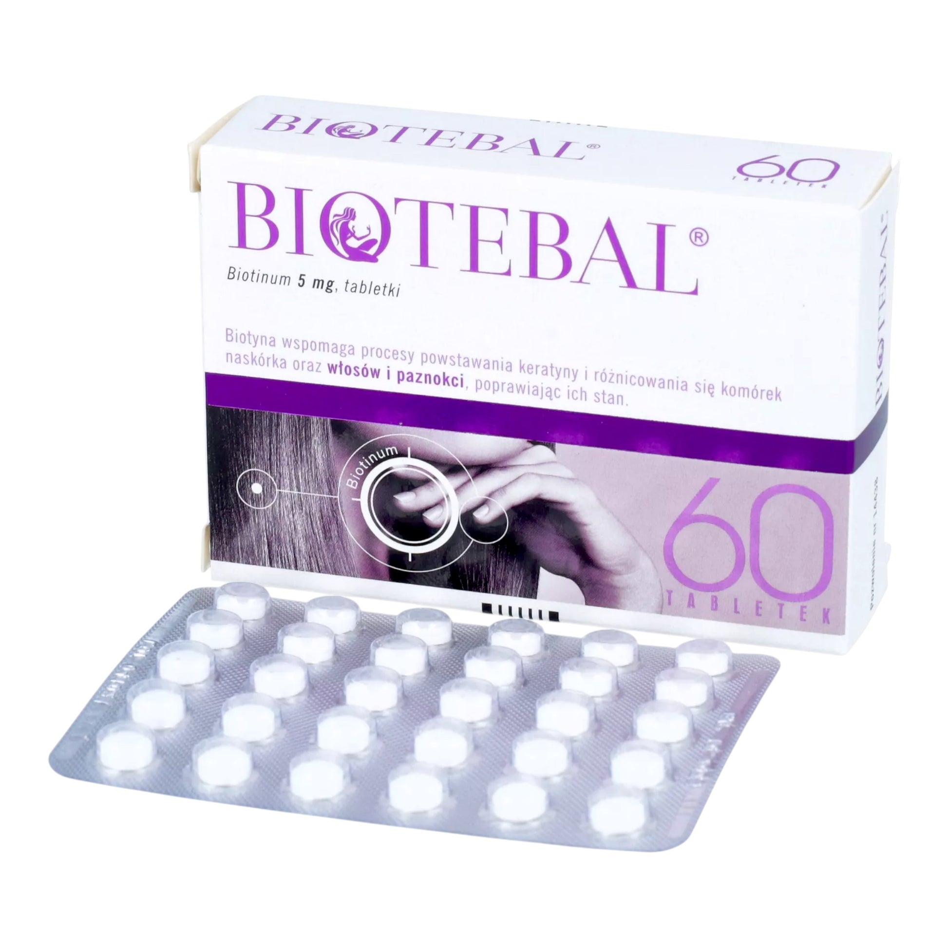 Biotebal 5mg 60 Tablets blister pack