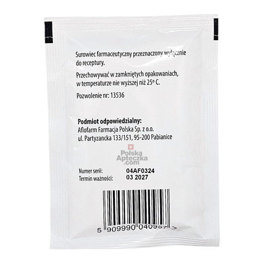 Boric Acid Powder 30g pouch – Kwas Borowy packaging back view with details