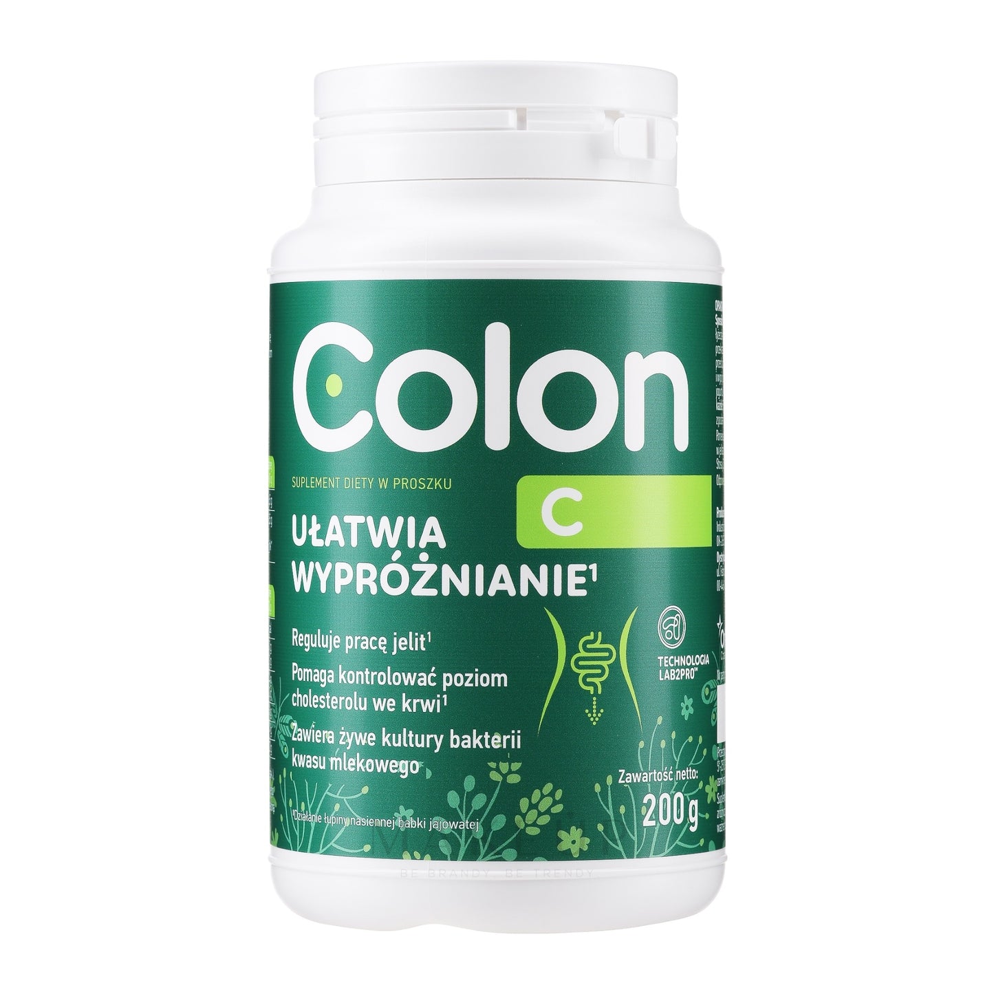 Colon C 200g Digestive Support Powder front