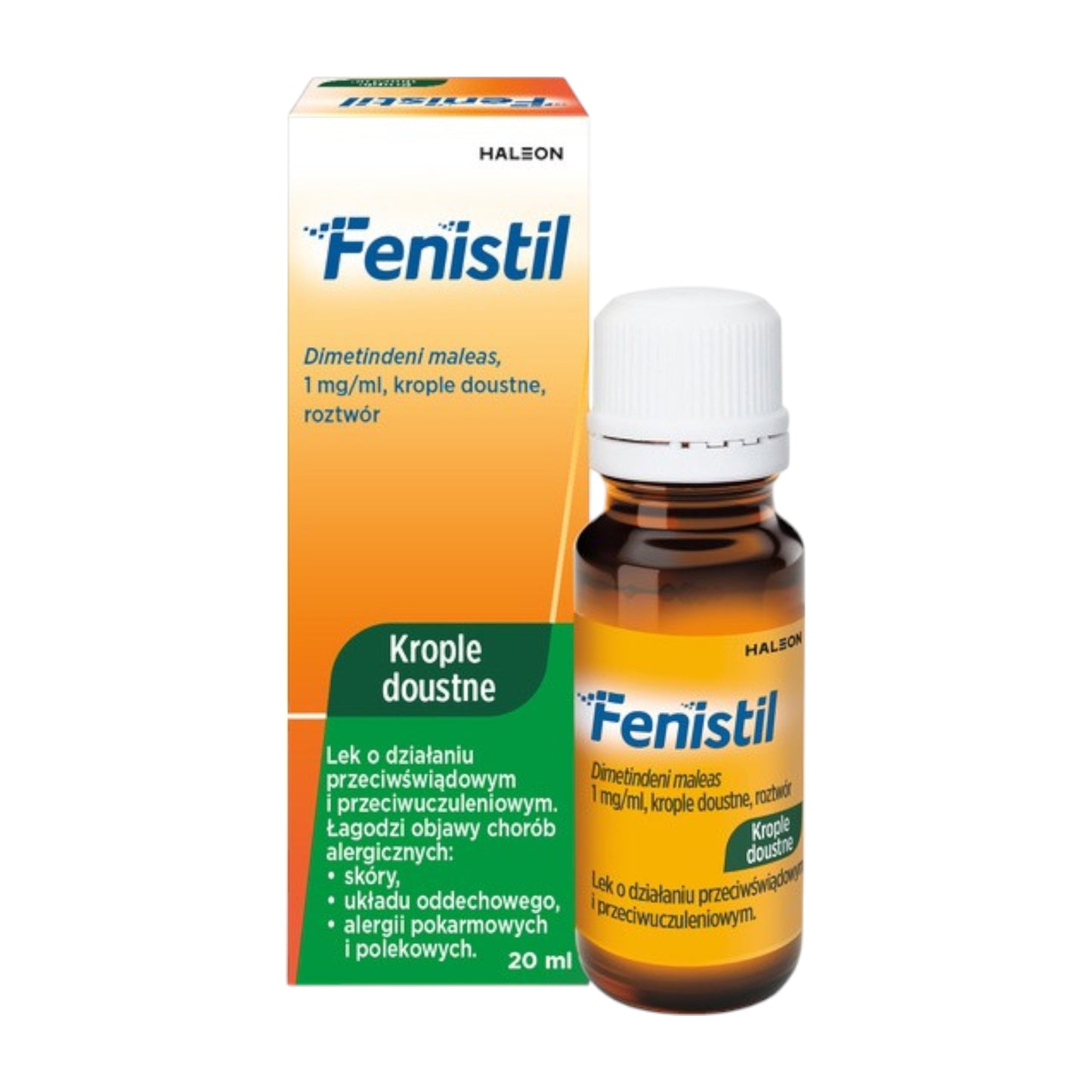 Fenistil Oral Drops Antihistamine Allergy Relief 20ml