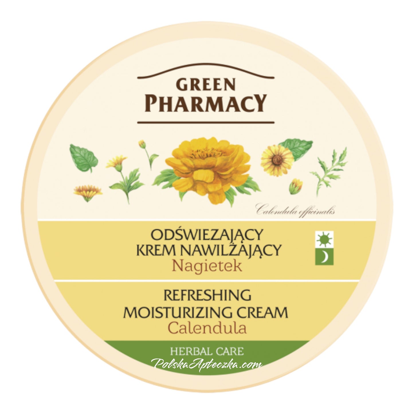 Green Pharmacy, krem do twarzy Nagietek, 150 ml