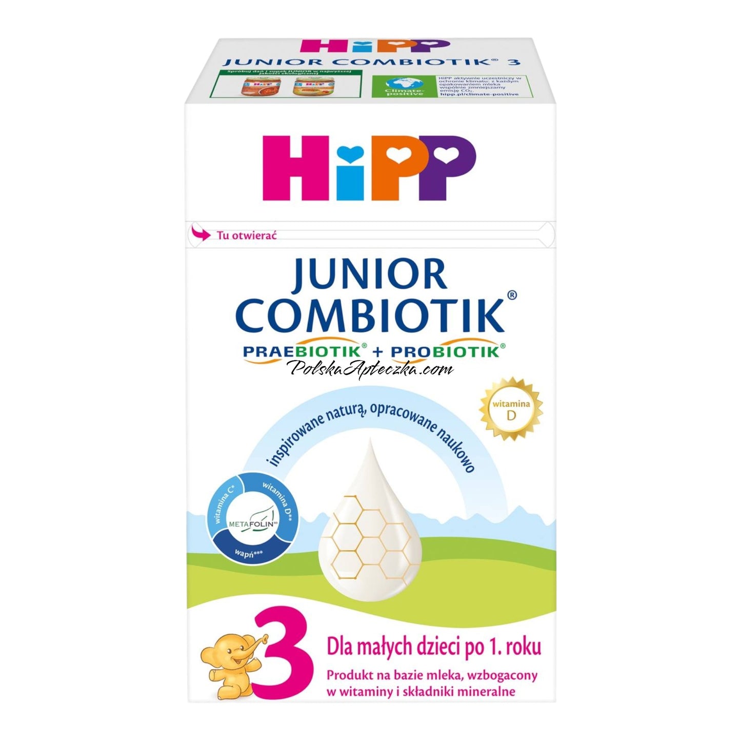 HiPP 3 Junior Combiotik mleko dla dzieci po 1 roku 550g