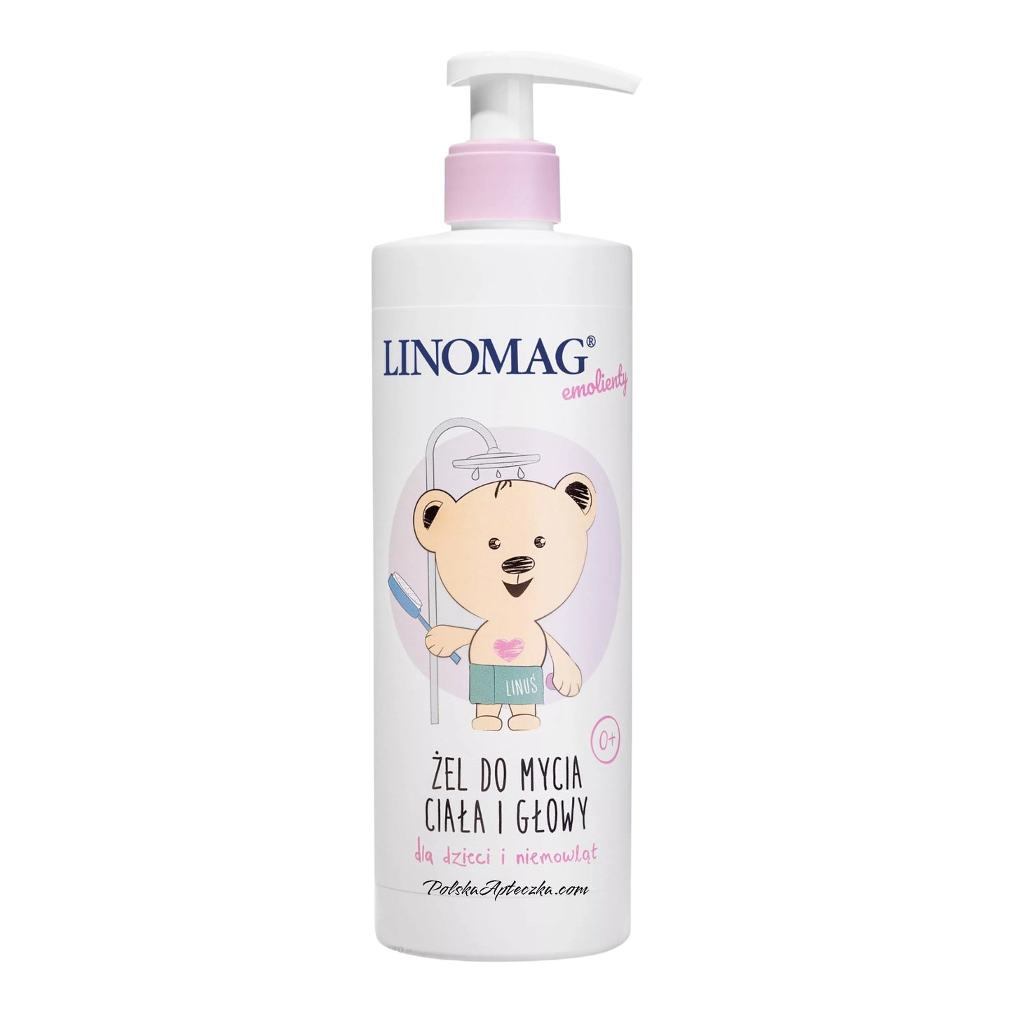Linomag Żel do mycia ciała i głowy dla dzieci i niemowląt 200 ml