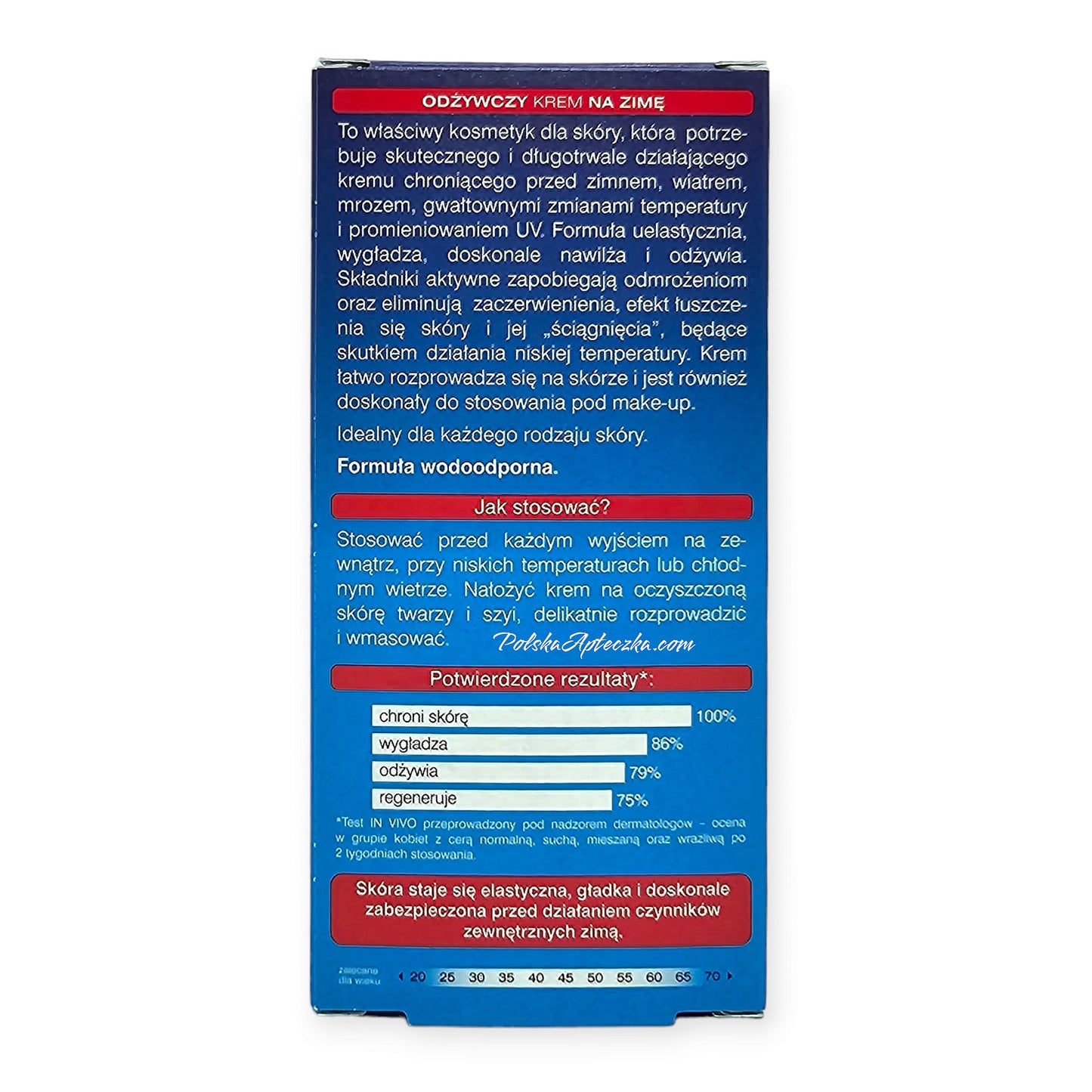 Lirene Nourishing Winter Cream SPF 20 directions