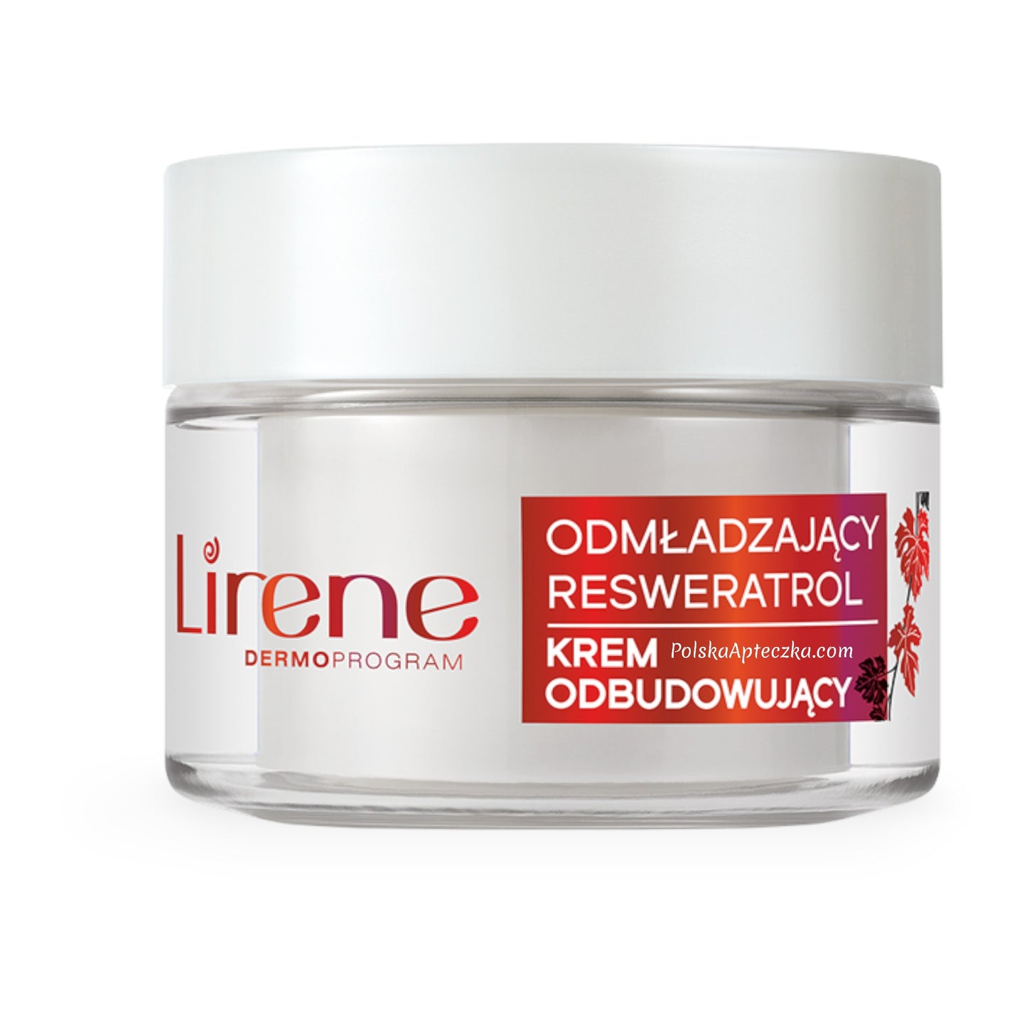 Lirene, Odmładzający Resweratrol 70+ krem do twarzy odbudowujący na dzień i noc 50g