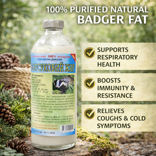 Original Siberian Badger Lard 250ml benefits