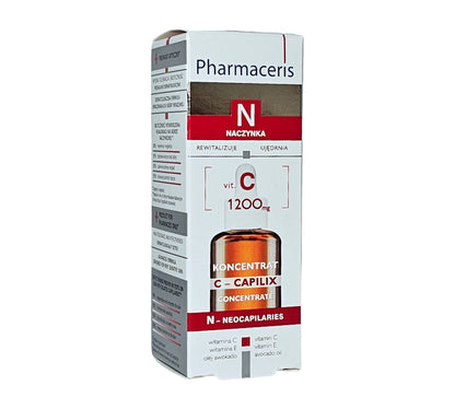 Pharmaceris N C-Capilix, koncentrat z witaminą C 1200 mg wzmacniająco wygładzający, 30 ml