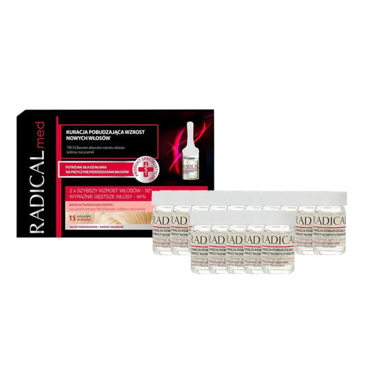 Radical Med Hair Growth Stimulating Treatment, 15x5ml ampoules