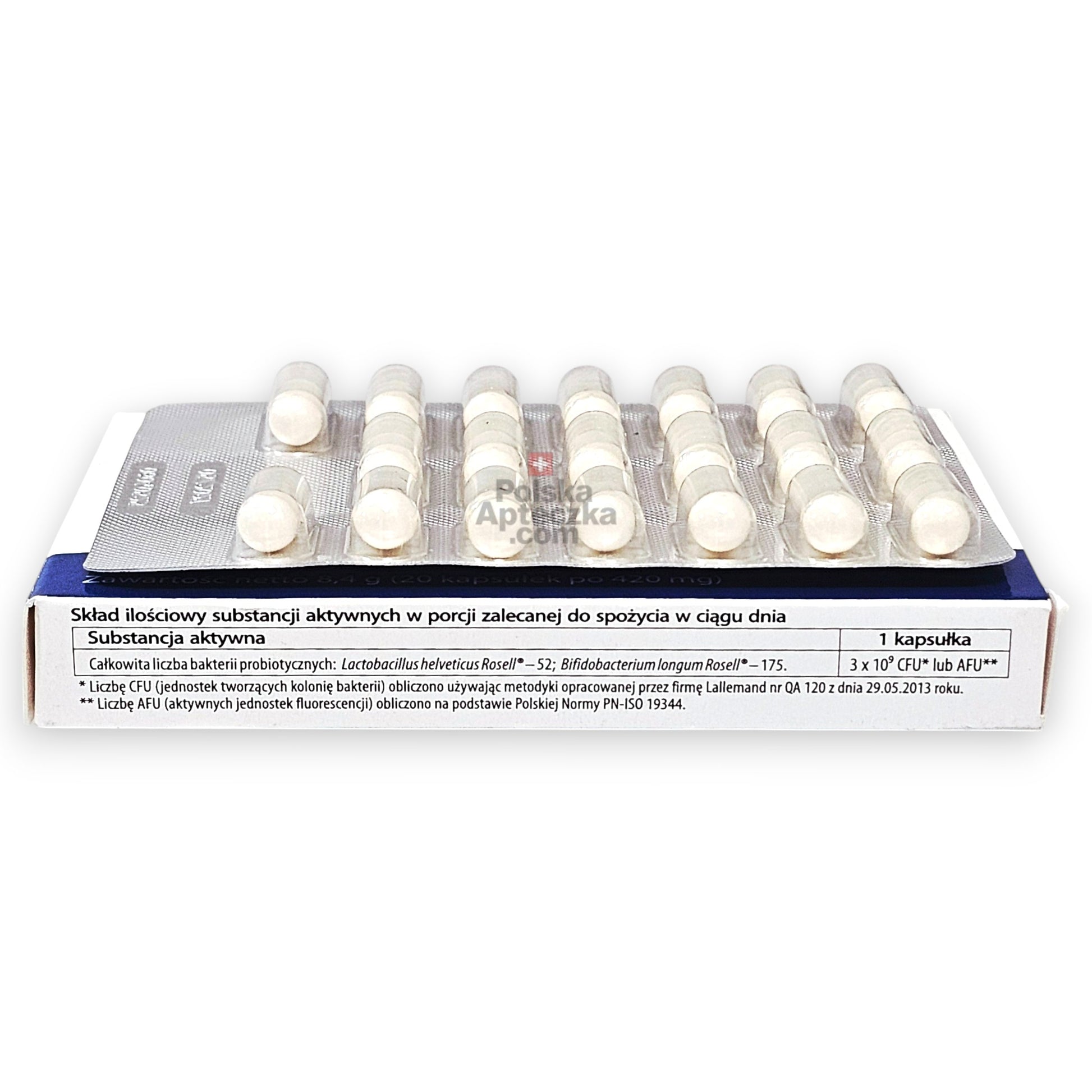 Sanprobi Stress probiotic capsules blister pack – 20 vegetarian capsules