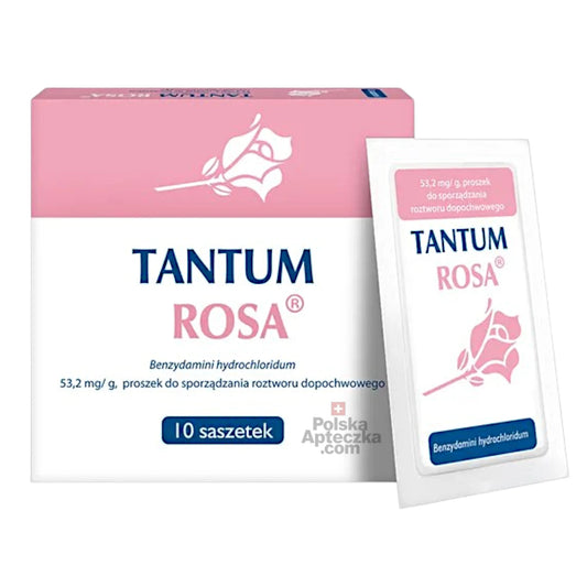 Tantum Rosa Feminine Hygiene Powder 10 Sachets