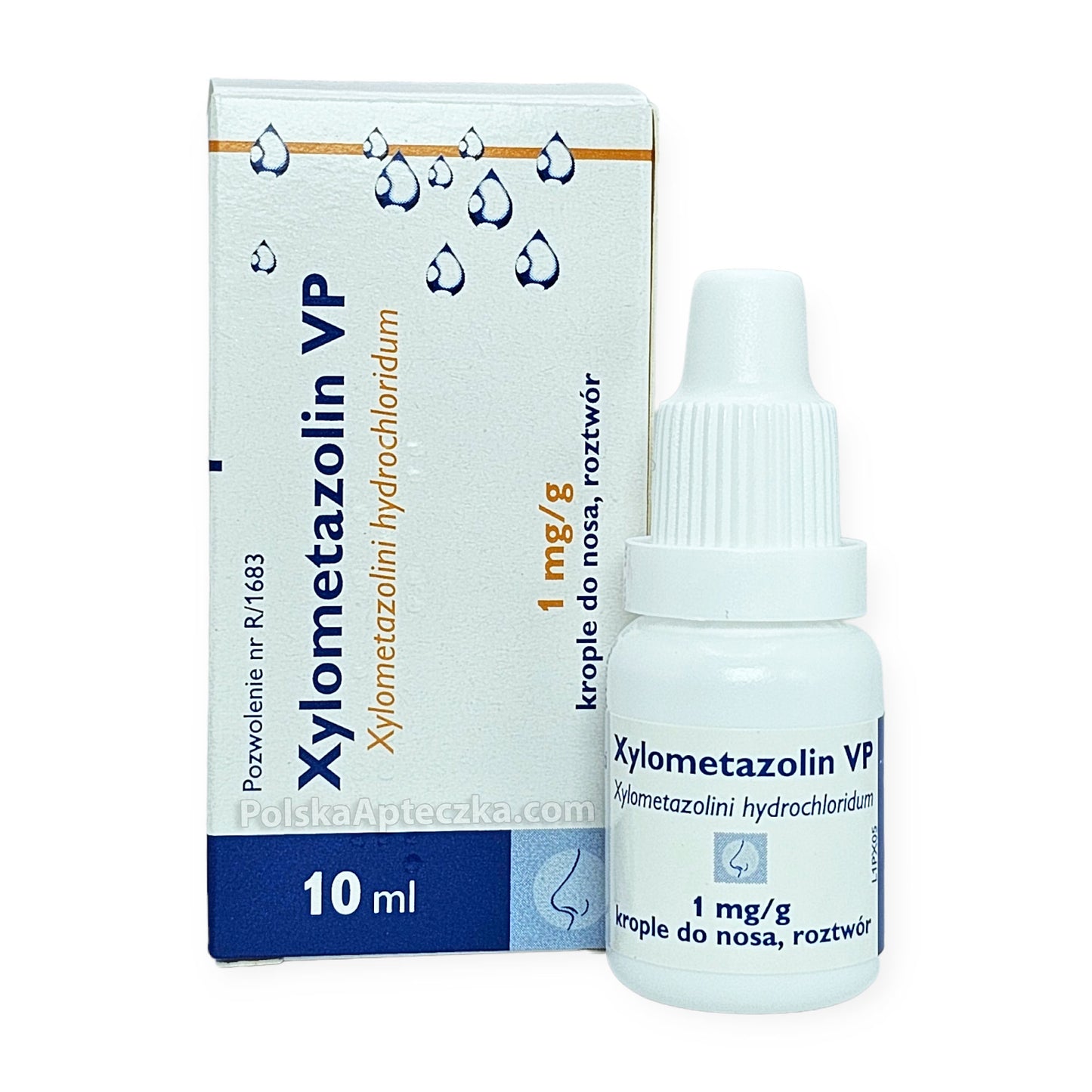 Xylometazolin VP 0.1%, krople do nosa, 10ml