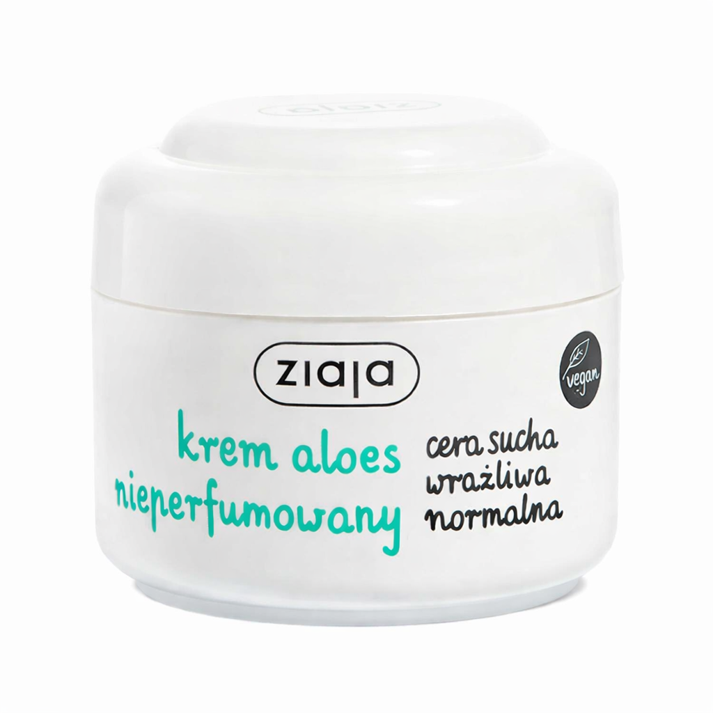 Ziaja Face Cream Aloe Unscented Moisturizer for Sensitive Dry Skin Ziaja Face Cream Aloe Unscented Moisturizer for Sensitive Dry Skin