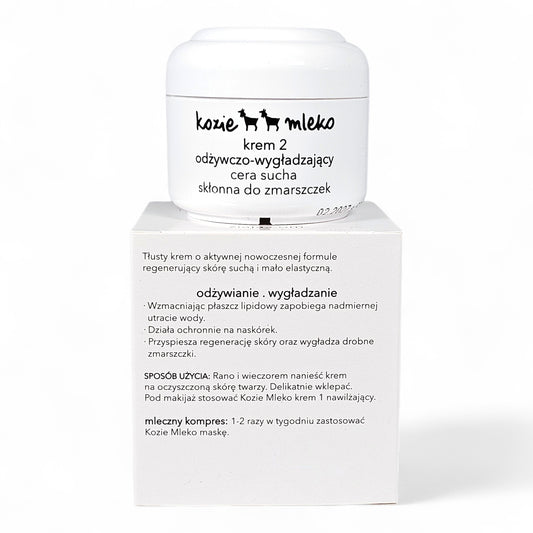 Ziaja Kozie Mleko Krem 2 50ml instructions