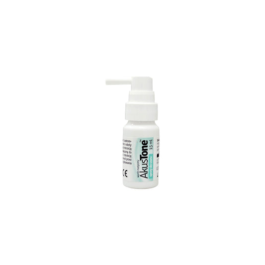 Akustone Ear Spray 15ml Bottle for Natural Ear Hygiene and Wax Removal