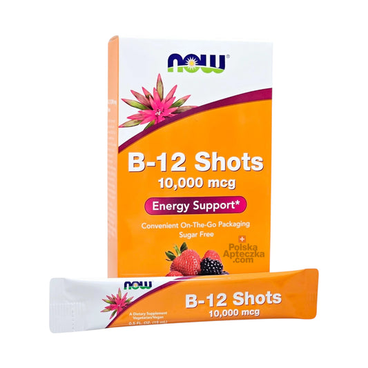 now b-12 shots 10000 mcg 15ml supplement packet
