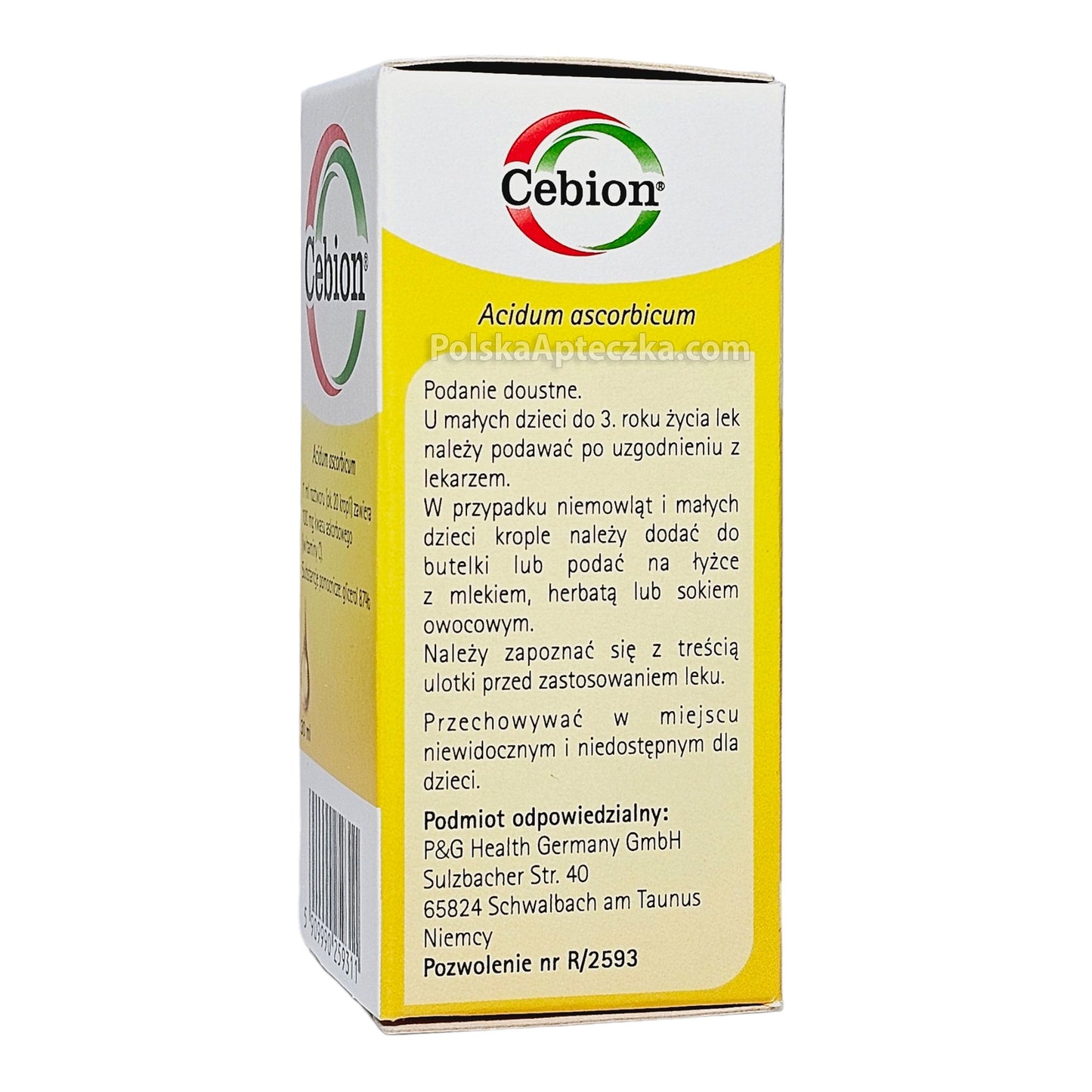 Cebion, witamina C krople doustne