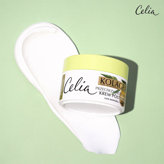 celia-collagen-cream-on-background