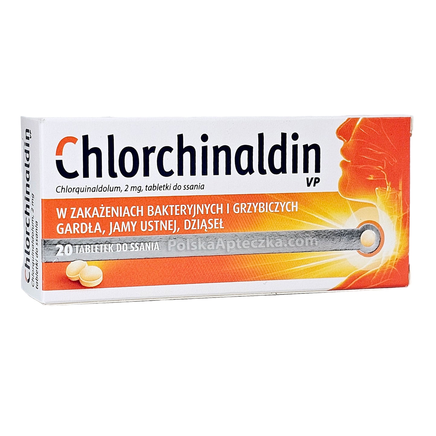 Chlorchinaldin tableteki