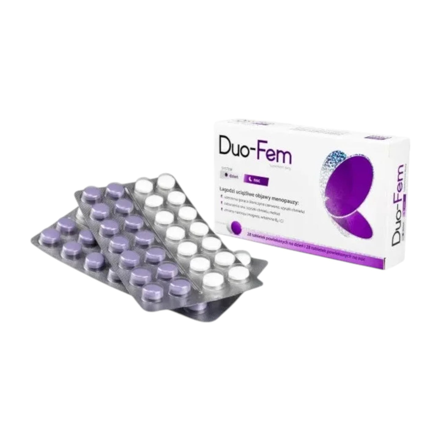 Duo-Fem Menopause Relief – 56 Tablets (Day & Night Formula)