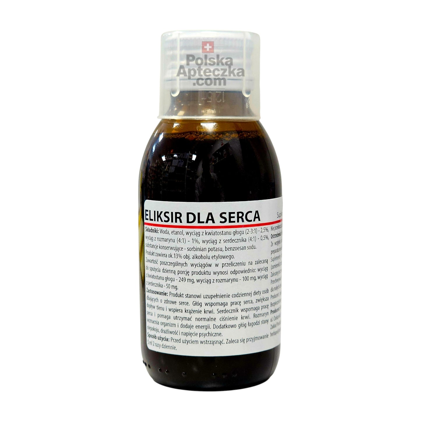 Eliksir Dla Serca 100ml – Heart Support Herbal Tonic Supplement