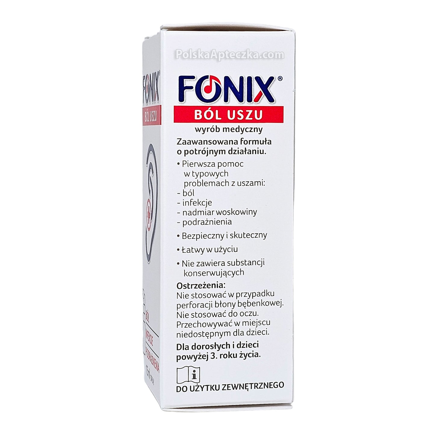 fonix bol uszu spray
