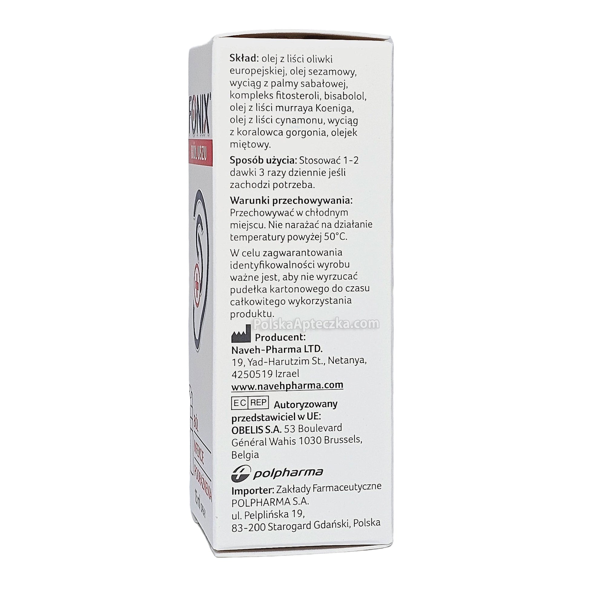 fonix bol uszu spray