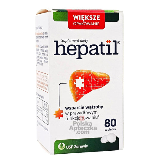 Hepatil 80 tablets box angle