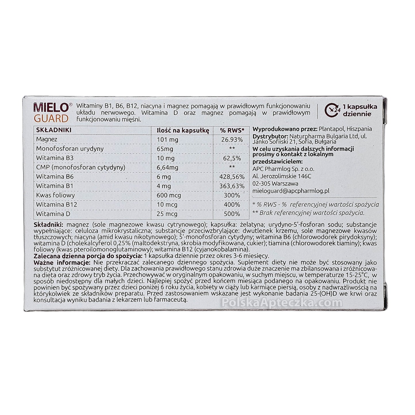 mieloguard usa