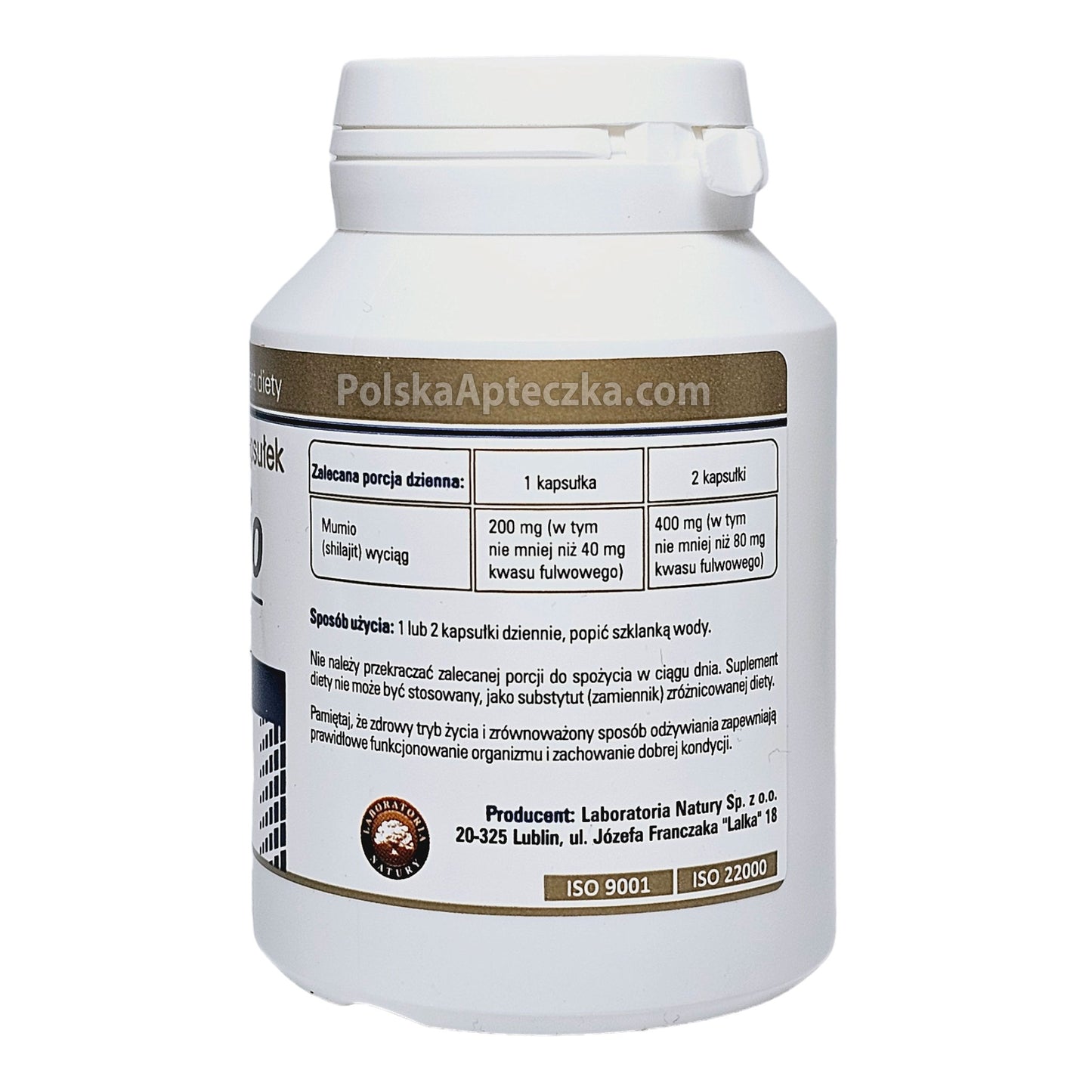 Mumio Shilajit 60 capsules