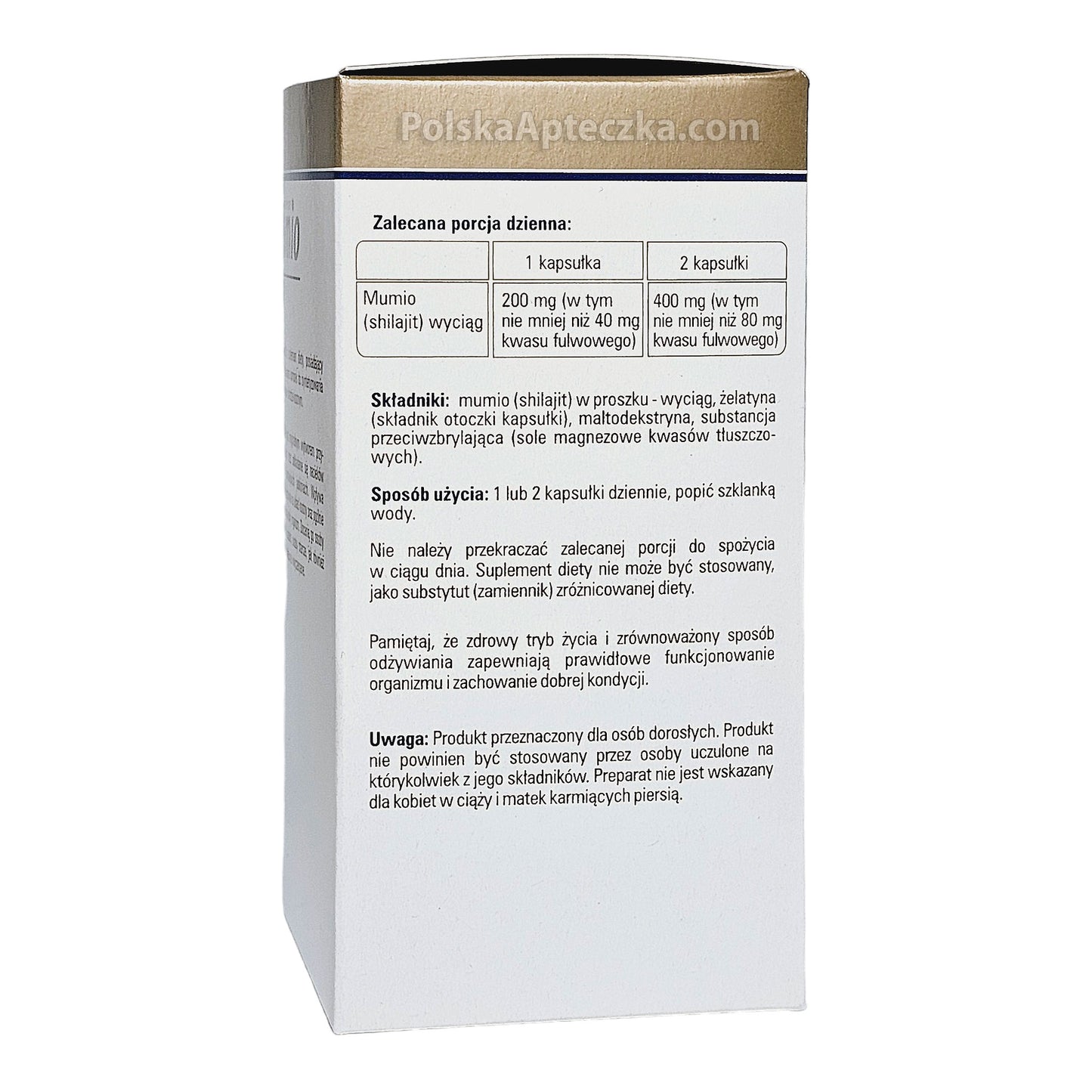 Mumio Shilajit 60 capsules