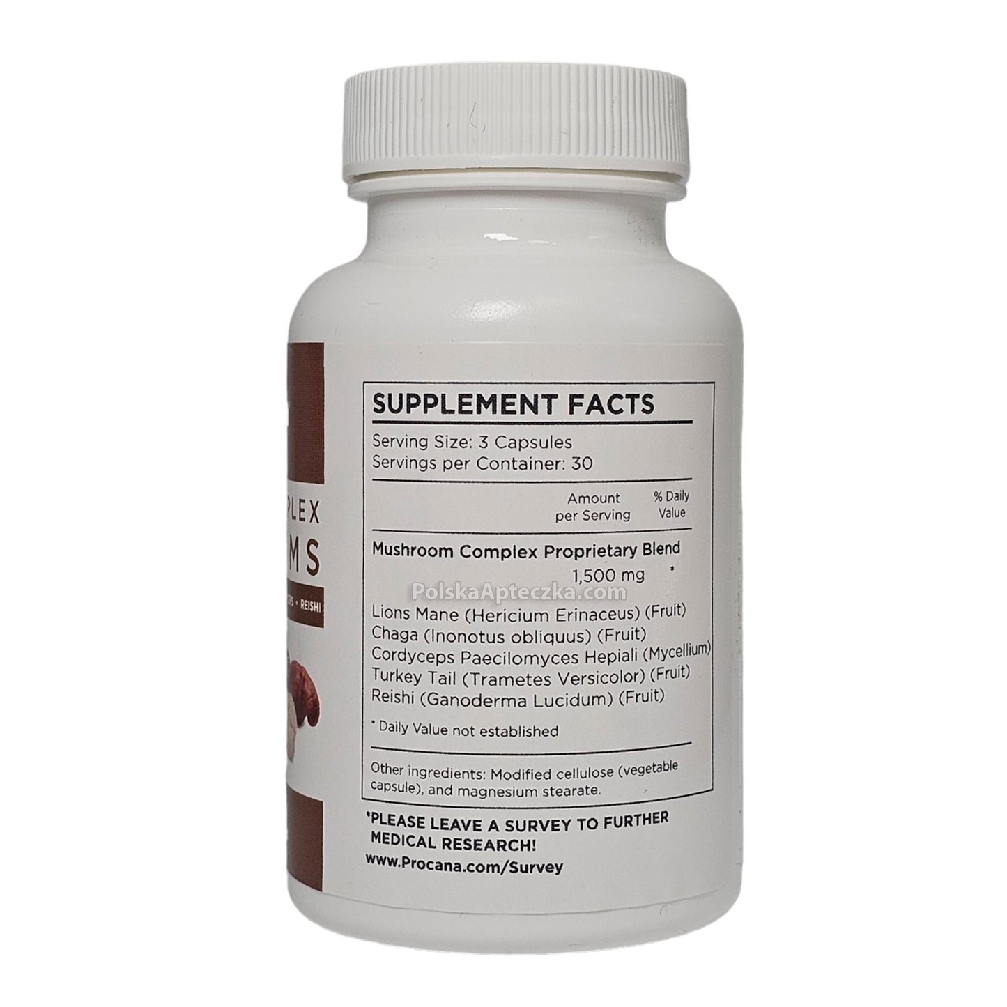 Mushrooms Advanced Complex 90 Capsules
