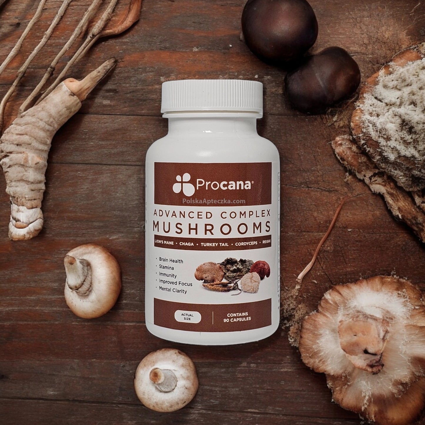 Mushrooms Advanced Complex 90 Capsules