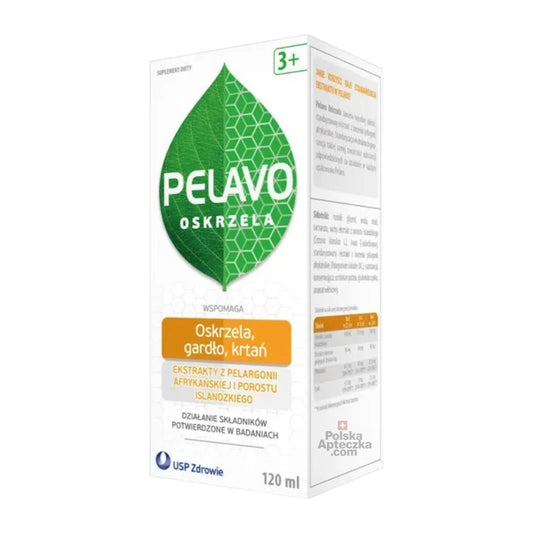 Pelavo Oskrzela 120ml – Supplement Ingredients and Directions for Children’s Respiratory Support