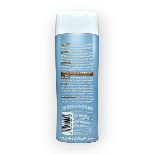Pharmaceris H-Purin Special Shampoo back label ingredients and instructions 250ml