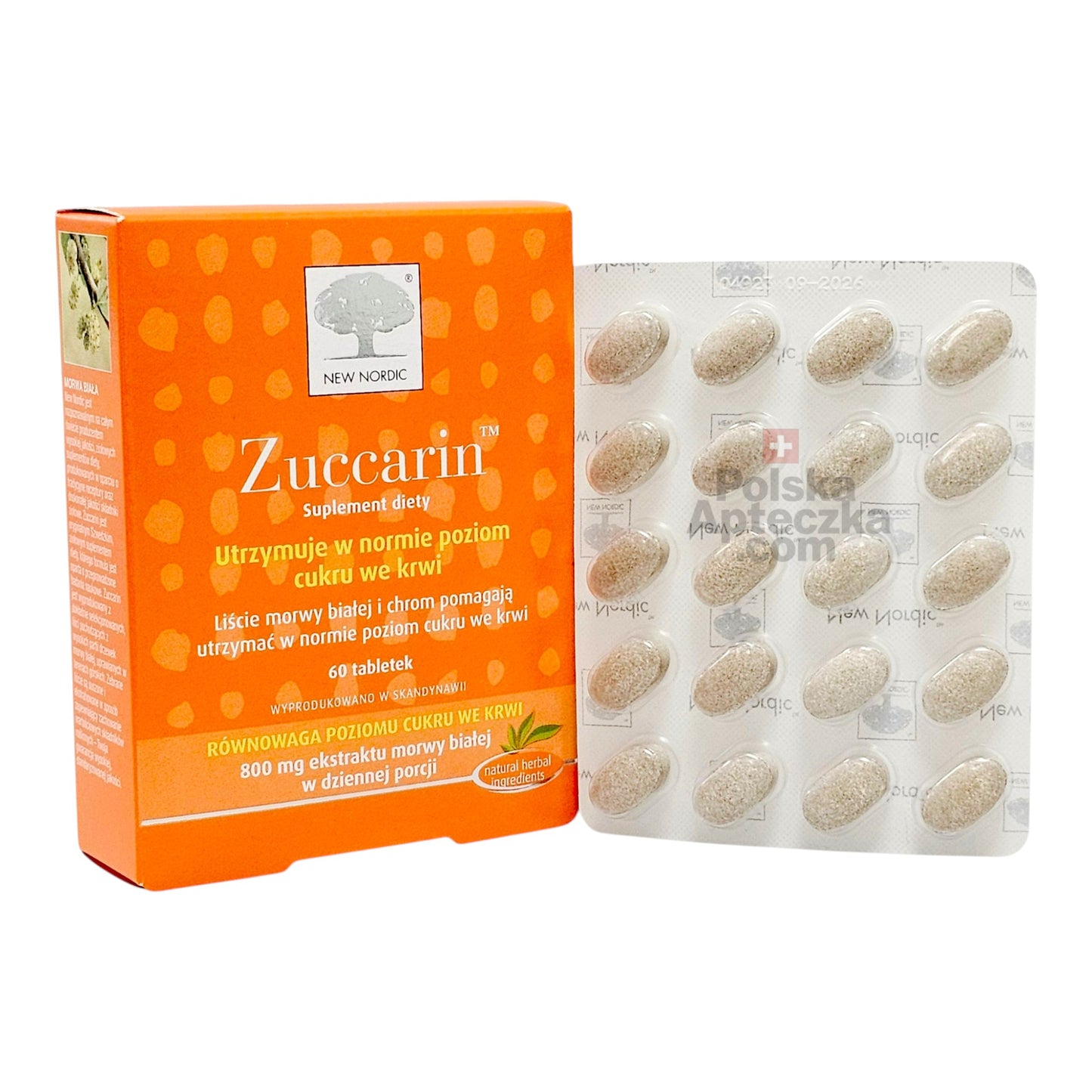zuccarin white mullberry 60 blister pack angle