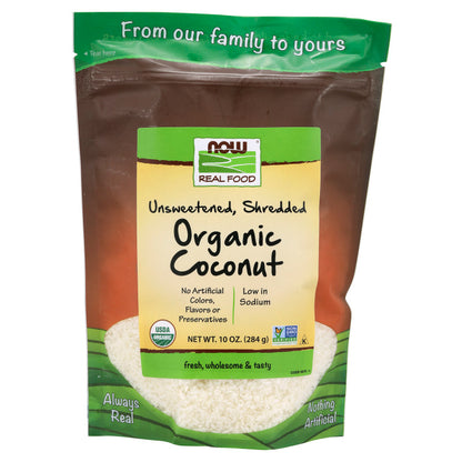 Coconut, Organic, Unsweetened & Shredded - 10 oz.