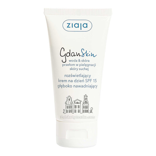 Ziaja, GdanSkin rozświetlający krem na dzień SPF 15 50 ml