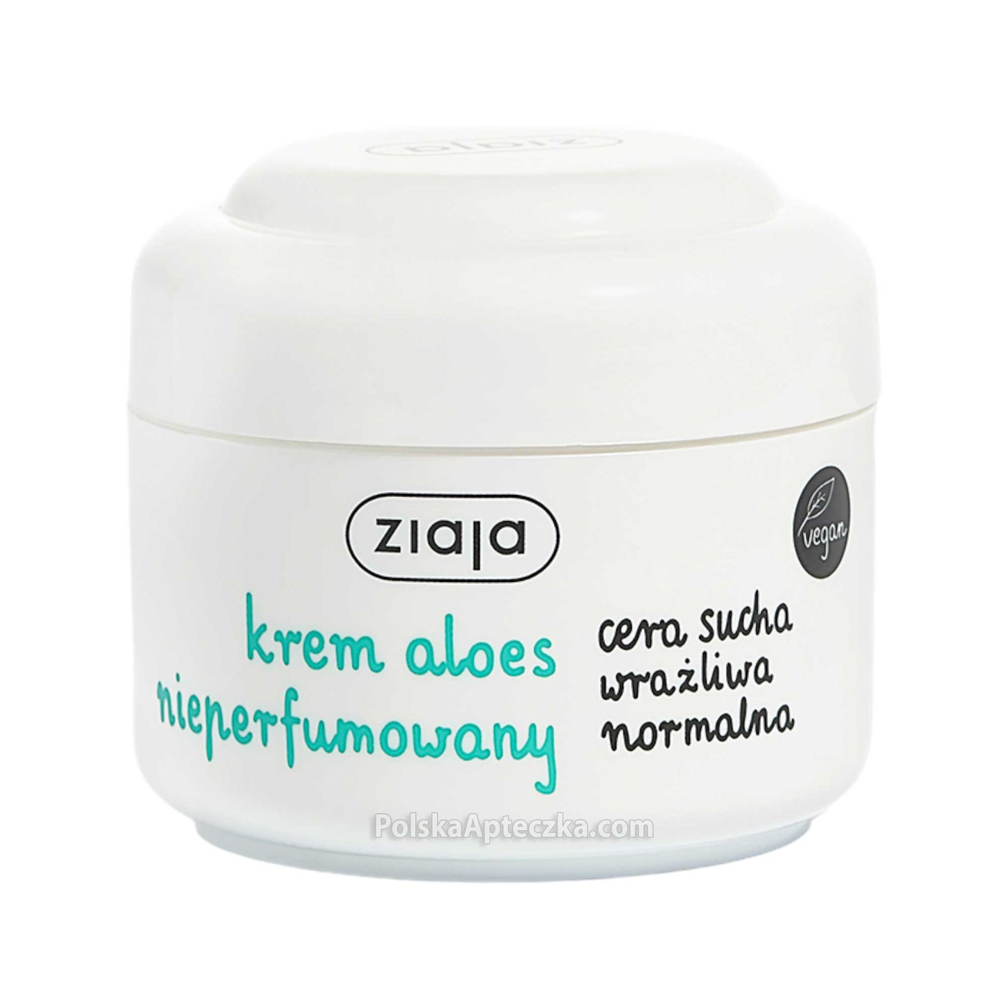 Ziaja krem aloes nieperfumowany cera sucha wrazliwa normalna 50ml