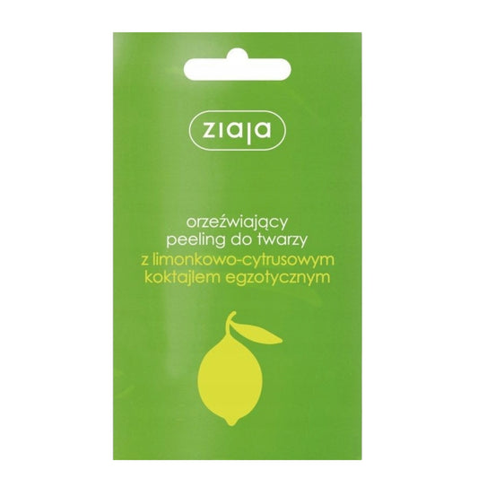 Ziaja Cytrynowy peeling do twarzy 7ml