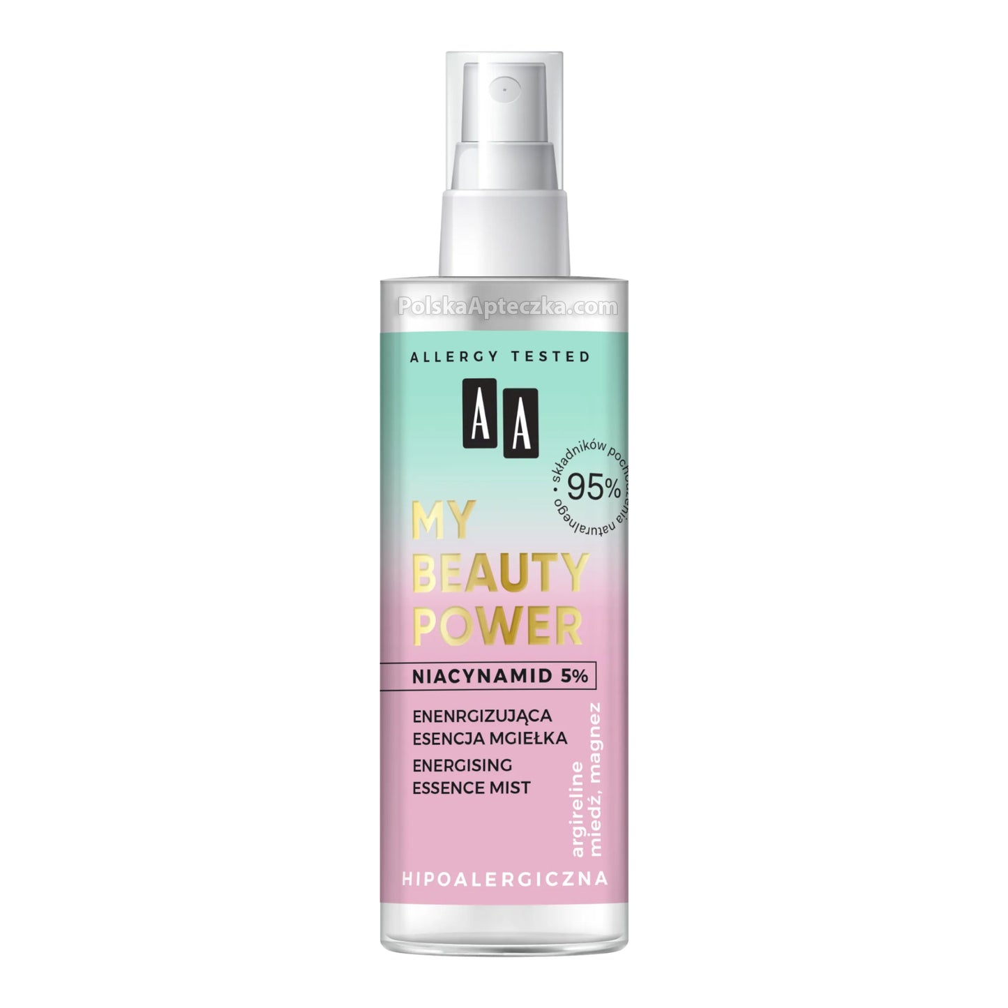 AA Oceanic, My Beauty Power NIACYNAMID 5% Energizująca esencja-mgiełka 100 ml