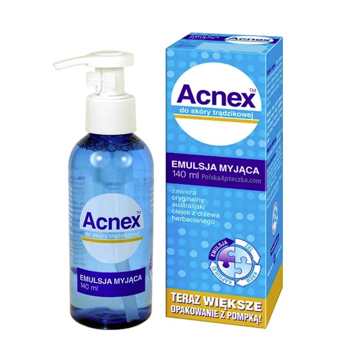 Acnex Emulsja Myjąca 140ml, Farmina