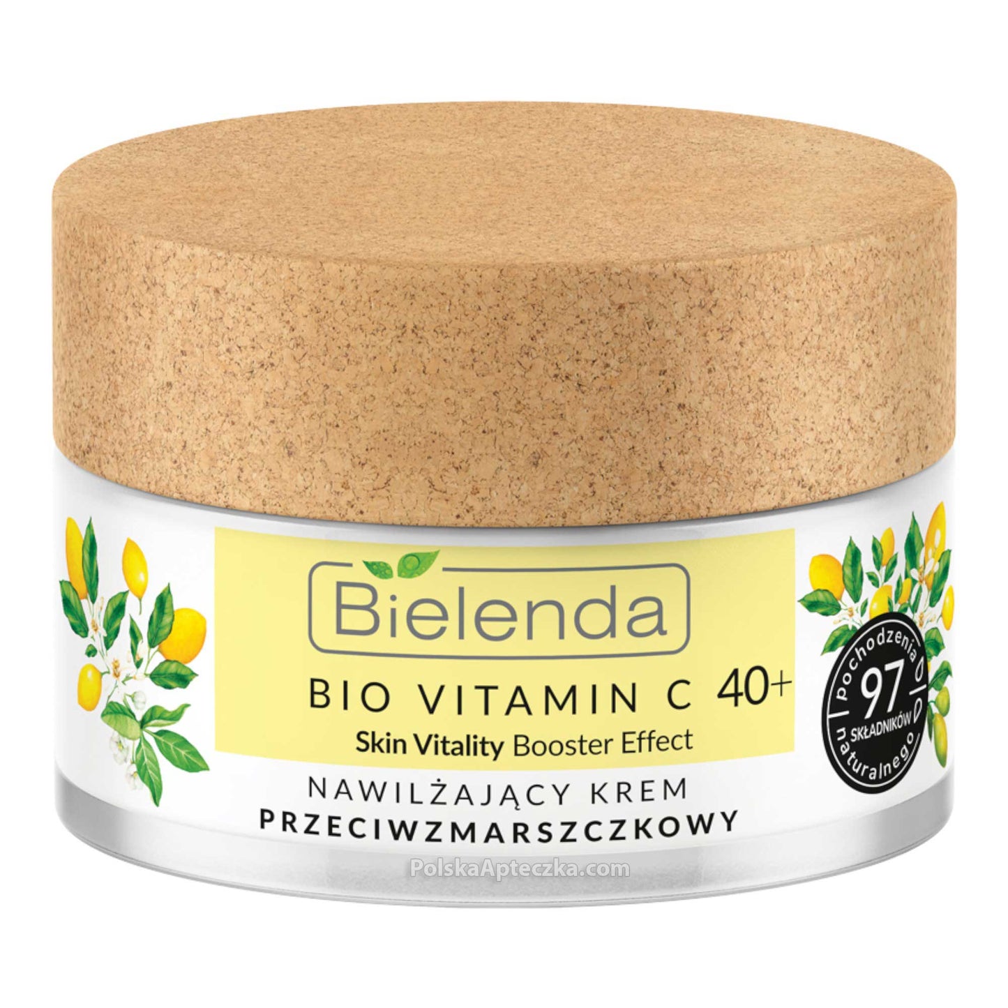 Bielenda, Bio Vitamin C, Nawilżający krem przeciwzmarszczkowy 40+ dzień i noc 50 g