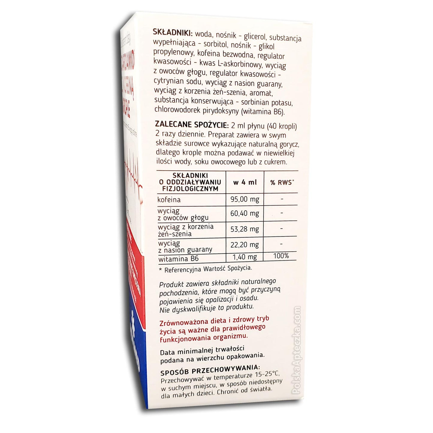 Cardiamid z Kofeiną Krople 100ml, Adamed